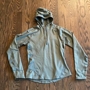 Nike Green Quarter Zip Hoodie